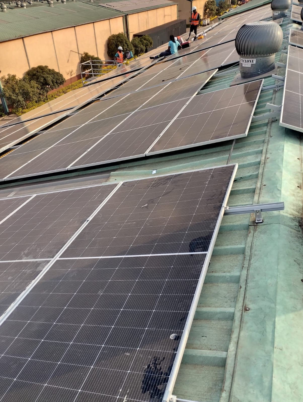 120 kWp Rooftop Grid-Tied Solar System - image 2