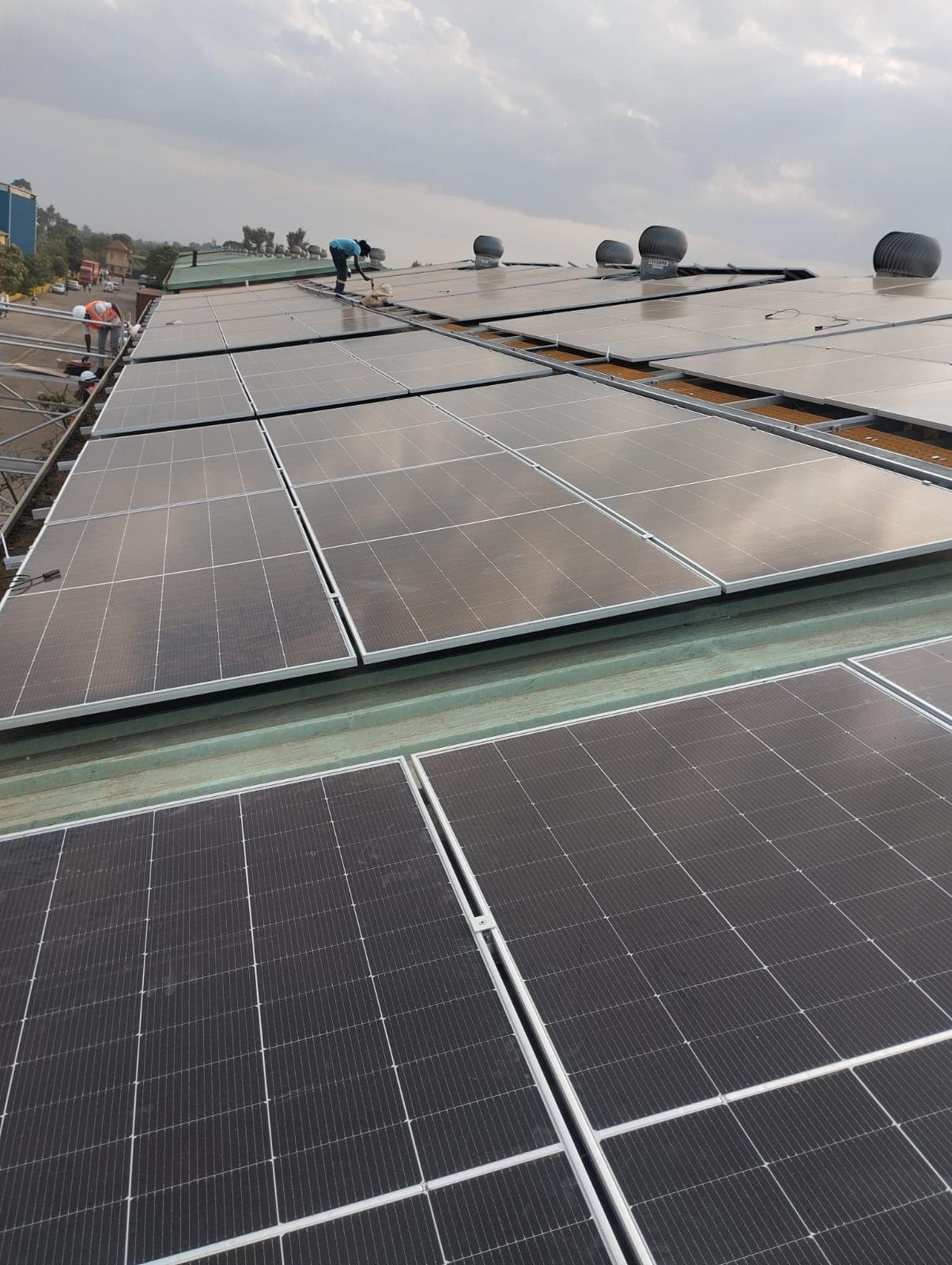 120 kWp Rooftop Grid-Tied Solar System - image 4